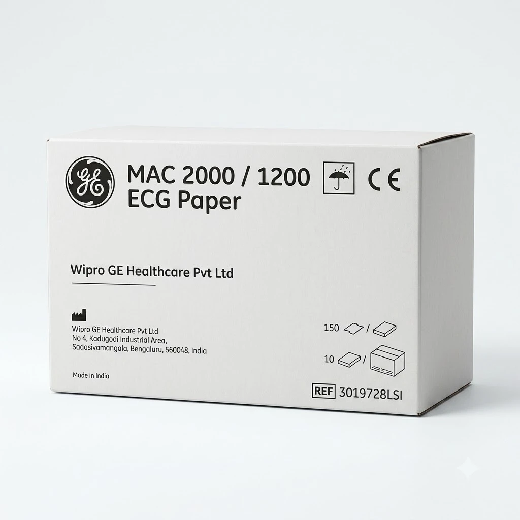 ECG Paper For GE MAC 1200 And MAC 2000