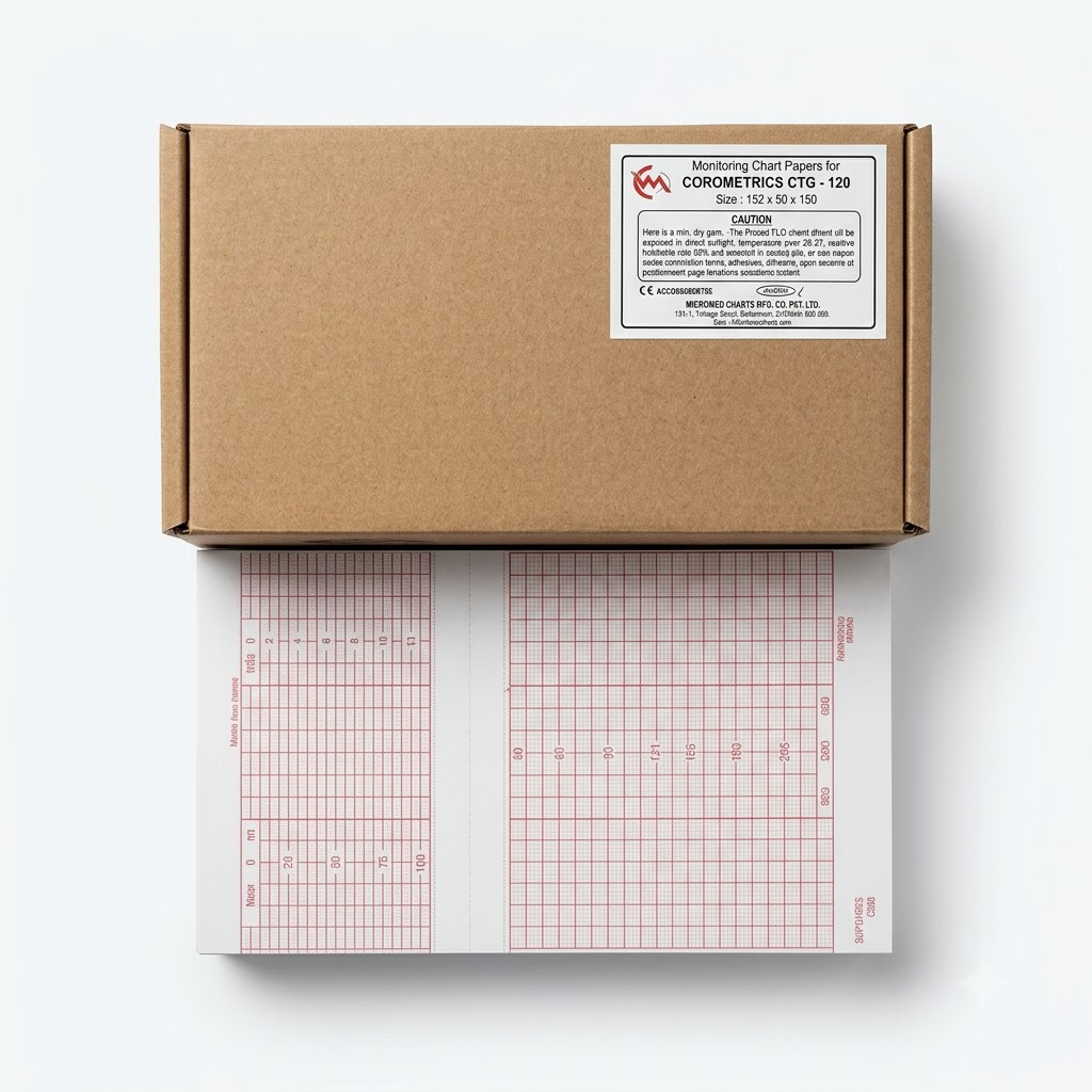 Micro Med Corometrics CTG-120 Recording Chart Paper