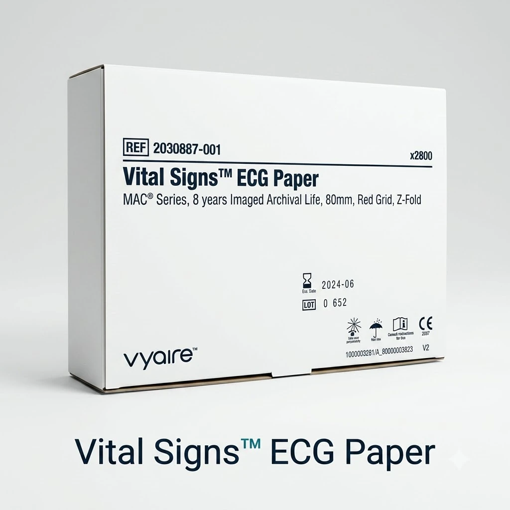 ECG Paper For GE MAC 1200 (Vital Signs)